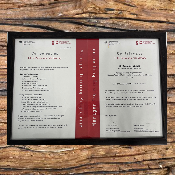 Manager Training Programme