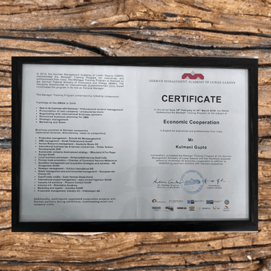 Kulmani Gupta – Economic Cooperation