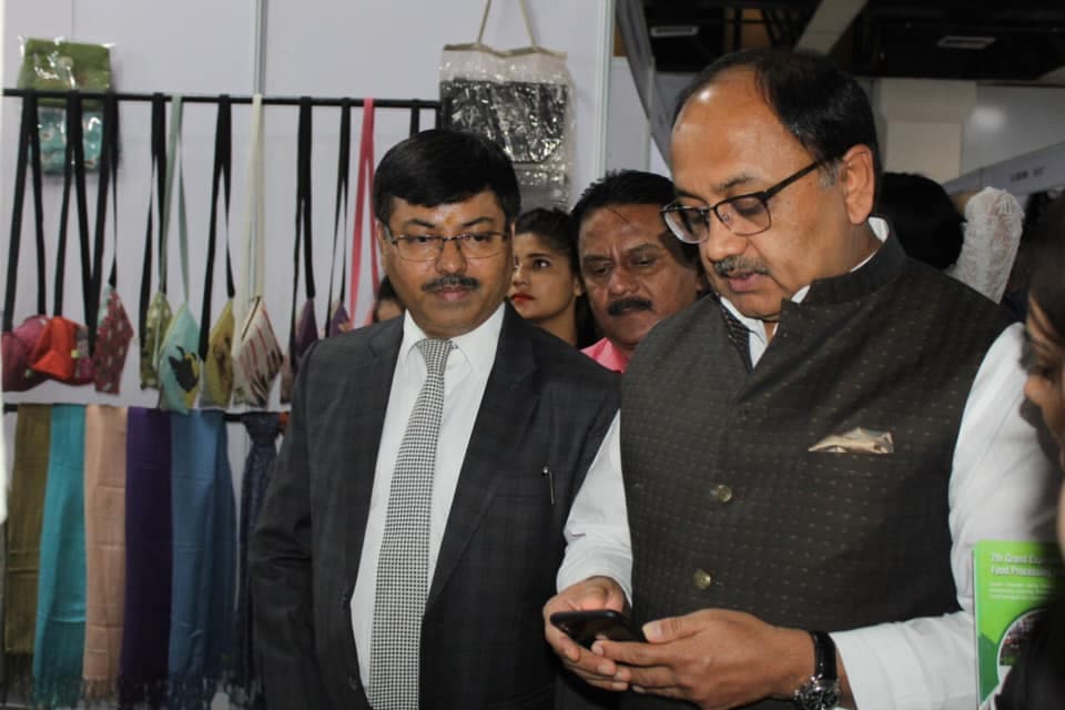 Kulmani Gupta with MLA Shri Siddharth Nath Singh