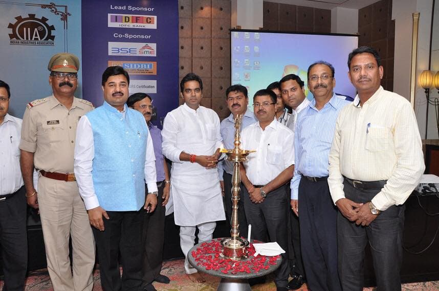 Kulmani Gupta with MLA Shri Pankaj Singh Ji